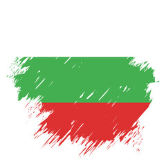 brush flag bulgaria transparent background, bulgaria brush watercolour flag design template element PNG file bulgaria flag