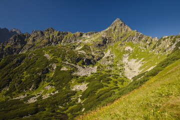 Warm and colorful summer in the High Tatras - sharp peaks, lakes and beautiful views.