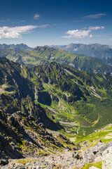 Warm and colorful summer in the High Tatras - sharp peaks, lakes and beautiful views.