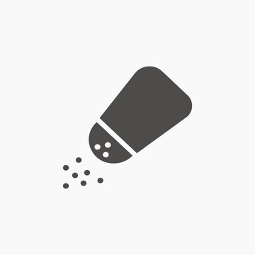 recommend clip art: salt and pepper, spice icon vector