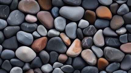 Fototapeta na wymiar Stones pattern background, AI generated Image