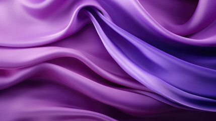 Obraz premium Sensual Drapery in Shades of Purple