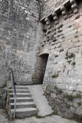 Gate and fortification at the ferry crossing point - Concarneau - Finistere - Brittany - France