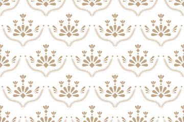 floral pattern background on white background. ceramic tile pattern, vector pattern, cute illustration, tile design, wrap, abstract, carpet