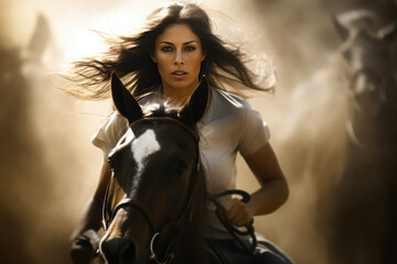 Woman and Her Trusty Horse