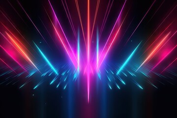 beam neon rays comet glowing blur AIGenerated line background ho glowing blue lines futuristic Abstract illumination abstract neon light gaming background flash laser future laser lights ray event - Powered by Adobe