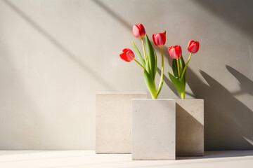 Contemporary Tulip Arrangement