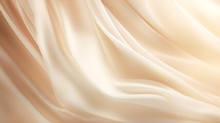Obraz premium A detailed close-up of a textured white and beige fabric for web design and graphics