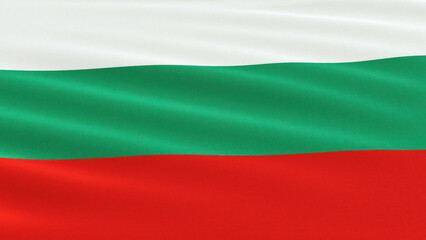 Bulgaria flag close up