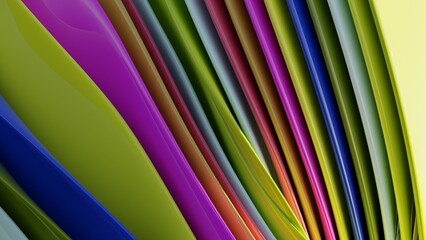 3d rendered of background with silk fabric