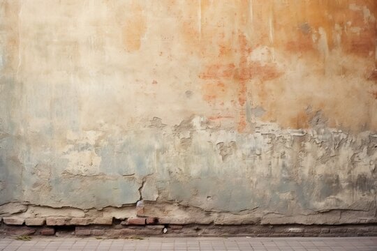 architecture old texture dye sidewalk cracked dirty ageing wall background abstract graffiti exterior Grunge pavement floor wall street grunge obsolete concrete rough aged background urban material