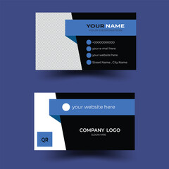 Creative and modern business card template,Double-sided creative business card template.Modern Business Card - Creative and Clean Business Card Template.