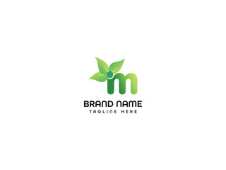 leaf  modern logo design