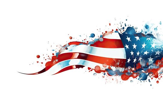 star wave colours us background state abstract flag white card celebration creati america red american flag usa us flag transparent blue card american banner us business concept us flag ribbon band