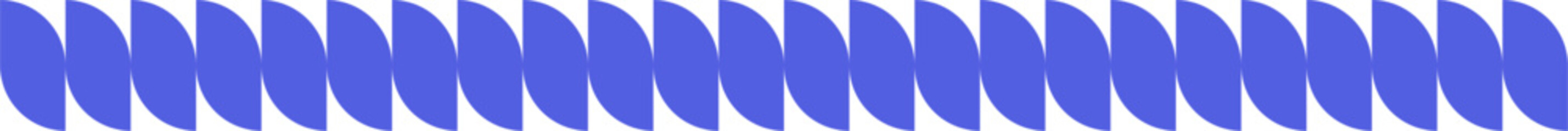 Abstract Modern Geometric Border Horizontal Design Element Vector