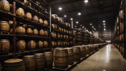 Whiskey Barrel Warehouse: Aging Spirits in Perspective
