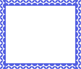 Rectangle Geometric Frame Border Vector