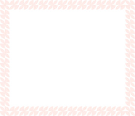 Fototapeta premium Rectangle Geometric Frame Border Vector