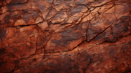 Orange brown cracked rock texture