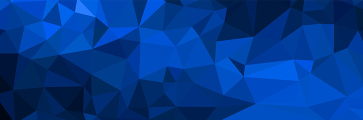 abstract blue geometric triangles background