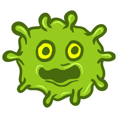 virus snot mascot