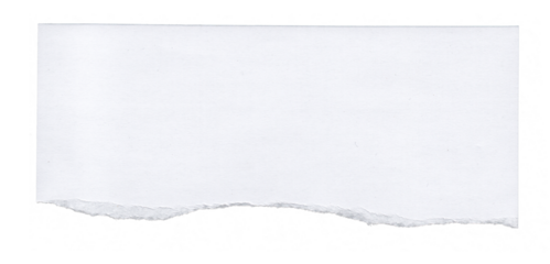 stylish ripped paper transparent