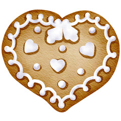 heart shaped cookie