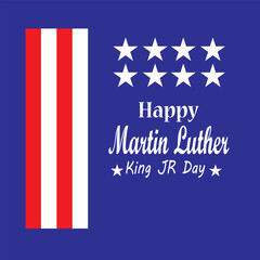 Martin Luther King Jr. Day Background Design. Vector Illustration.