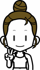 hb部屋着女性BU_fOL14
