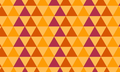 Minimalist abstract geometric triangle seamless pattern background. Autumn triangle pattern fabric texture background.