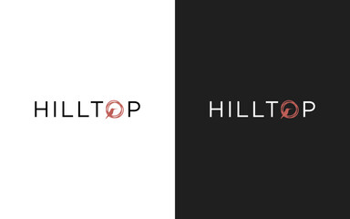 Hilltop Logo Design Template Element