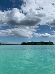 Bacalar, Mexique, Mexico, Lake, lac, lagoon, paysage incroyable, incredible lagooin in Mexico