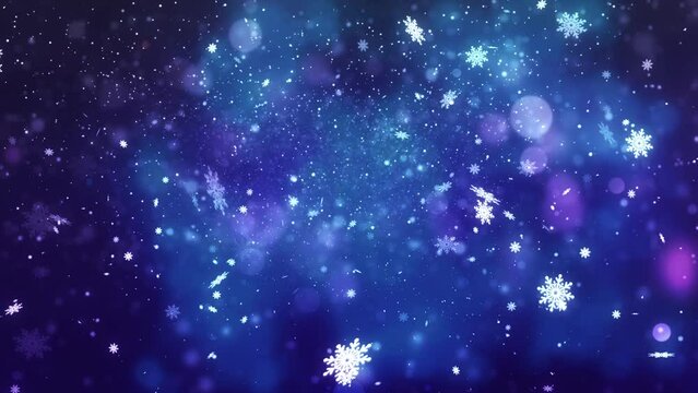 Christmas Theme Background Animation with Seamless Loop, High Quality Christmas Animation for Holiday Seasons, Extend the duration easily with Seamless Loop