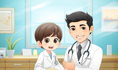 Doctor and Young Patient