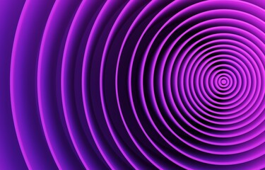 Bright abstract purple background of swirling pink lines, 3d render