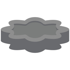 Clean cigarette ash disposal ashtray
