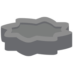 Clean cigarette ash disposal ashtray
