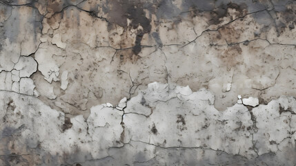 Cracked and worn-out concrete texture with a textured appearance