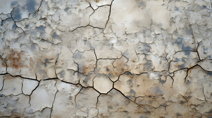 Cracked and worn-out concrete texture with a textured appearance