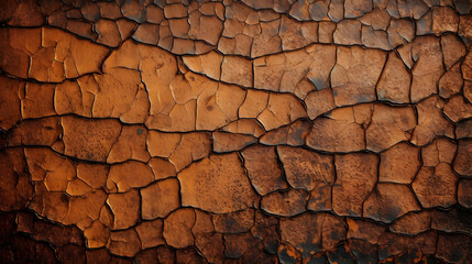 Cracked and worn-out leather texture with a textured appearance