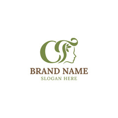 LETTER CT BEAUTY LOGOVECTOR