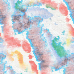 Tie Dye Round. Seamless Spiral Batik. Bright Tie Dye. Soft Swirl Repeat. Vector Rainbow Tiedye. Blue 1960 Repeat. Pink Color Swirl Pattern. 1970s Tiedye Pattern. Abstract Spiral Background