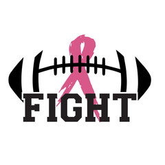 tackle breast cancer, cancer fight svg, football sport cancer svg png, wear pink svg, Cancer awareness Svg, cancer svg png, support squad
