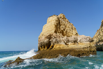 Fototapeta na wymiar Portugal Coast Algarve the most beautifull coast in the Europe