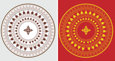 Cultural Heritage in Design Ketayam Vector Art