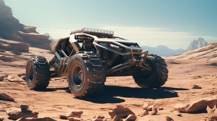 Desert Dynamics: Off-Road Buggy Cars Dominating Rugged Landscapes