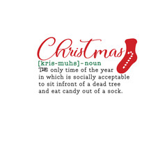 Christmas Funny Definition