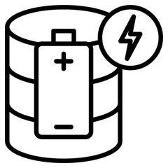Energy Storage Icon