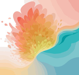Abstract Background: Vibrant, Contemporary Artistic Design for Multiple Creative Projects, High-Resolution Digital Artwork Suitable for Web, Print, Presentations, and More