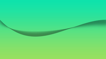 green gradient smooth abstract background